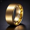 Women's Stainless Steel 2mm Minimalist Ring - Non-Fading Titanium Steel Fashion Accessory