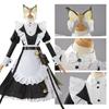 Arknights Kal'tsit AMa-10 Cosplay Costume Time Legacy Maid Outfit for Anime Game Women Halloween Comic-Con Party