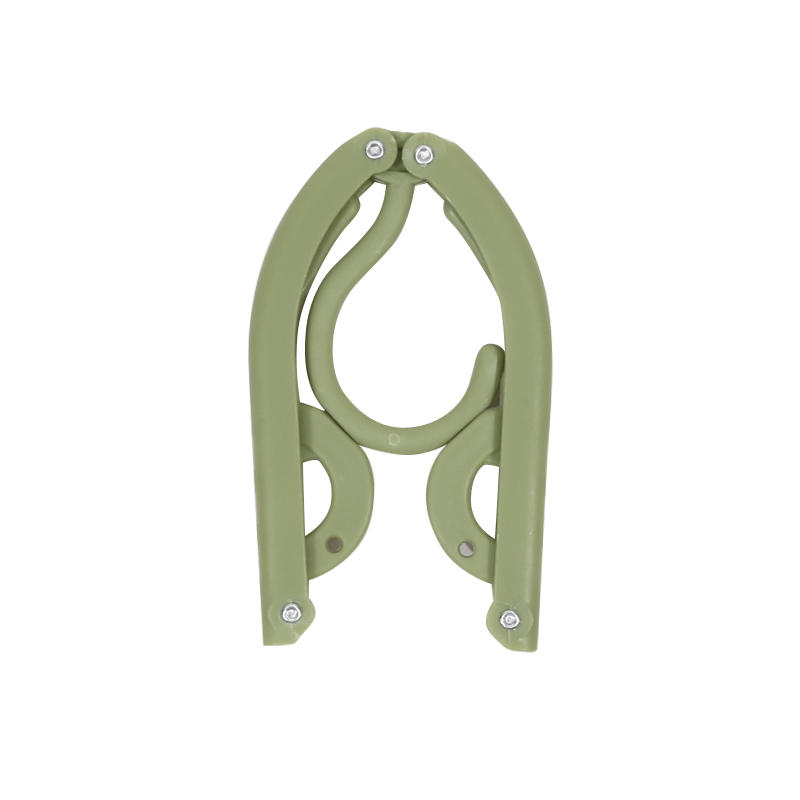 8Pcs/set Foldable Hangers Universal Compact Clothes Drying Racks with Storage Pouch Travel Cruise Ship Essentials Accessories