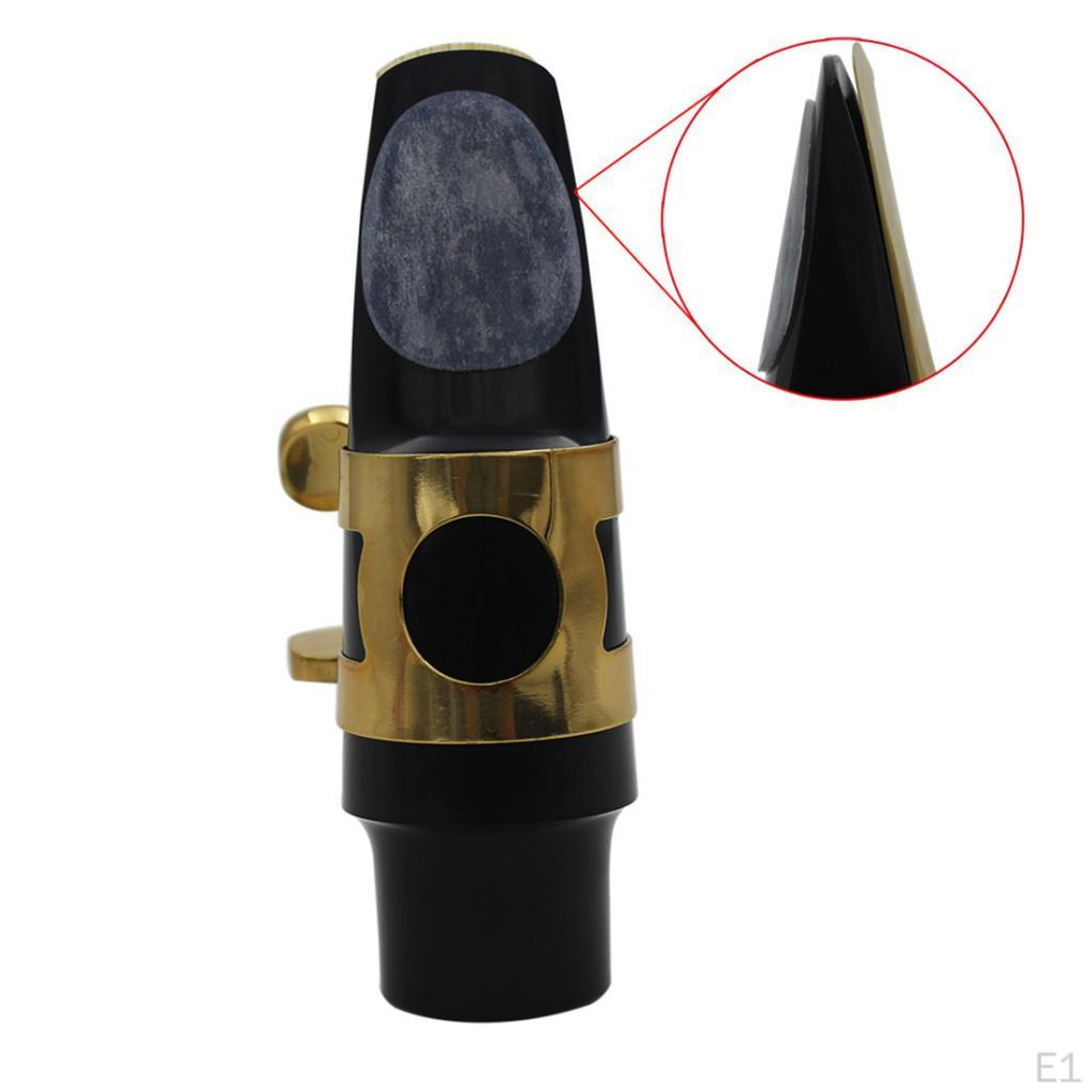 8 Pieces Adhesive Alto Saxophone Mouthpiece Patches Pads Cushions 0.3mm White Sax Parts