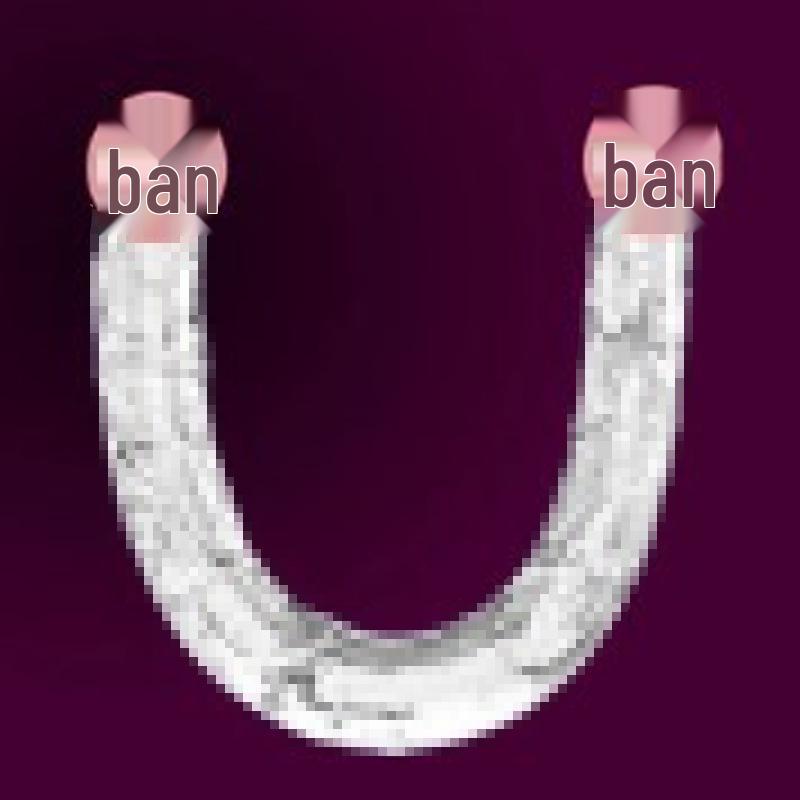 Double-Ended U-Shaped Dildo & Anal Plug Set for Women