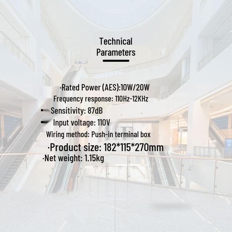 TAKSTAR MG-620W High-Fidelity Wall-Mounted Speaker (CN version)