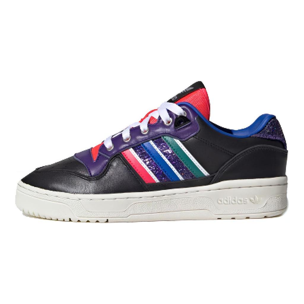 Adidas Rivalry Low 'Black Purple Red' Women's FW9618