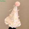 Korean Cute Bow Birthday Hat Hair Clip for Women, Festival Party Cake Hat, Bangs Clip, Photo Hair Accessory Prop