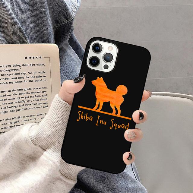

Cute Kawaii Shiba Inu Phone Case Back Cover for iPhone 17 Air 16 15 14 13 11 12 Pro Max Plus Shell Coque iPhone 13