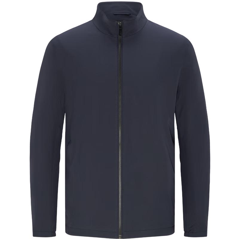 EMZ Ordos Men's Silk Blend Lightweight Business Jacket