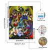 DIY Diamond Painting A Grand Collection of Villains Cross Stitch Kit Mosaic Art Diamond Painting Full Circle Diamond Home Decoration