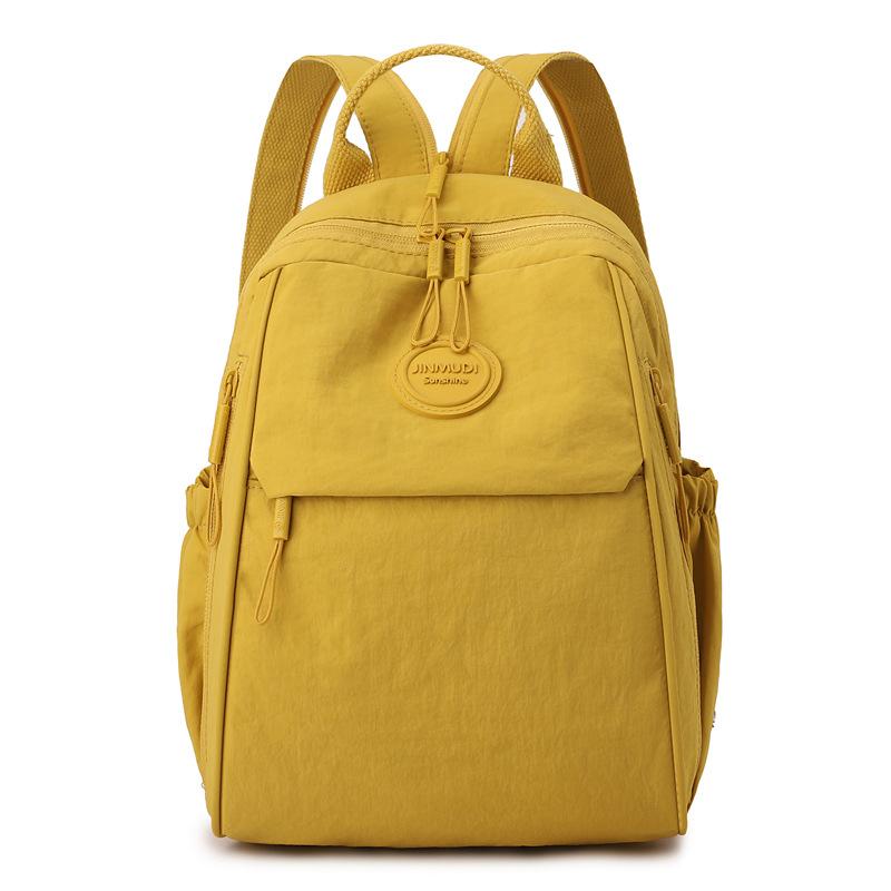 Zaino Impermeabile in Nylon da Donna Grande Capacità Multifunzione Borsa da Petto