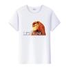 Casual Summer Ladies Blouses Men White Tees Clothes Women 90S Tshirt Oversized Tops Disney Cartoon The Lion King Graphic T-shirt