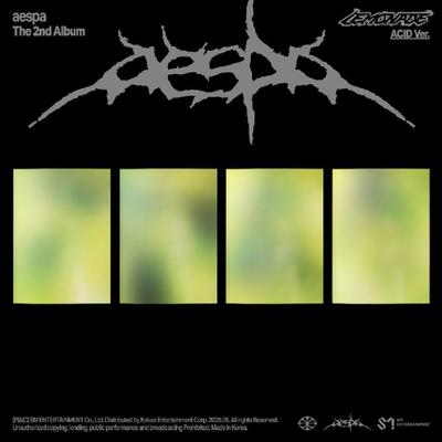 Pre-order Aespa The 2nd Album LEMONADE ACID Ver.