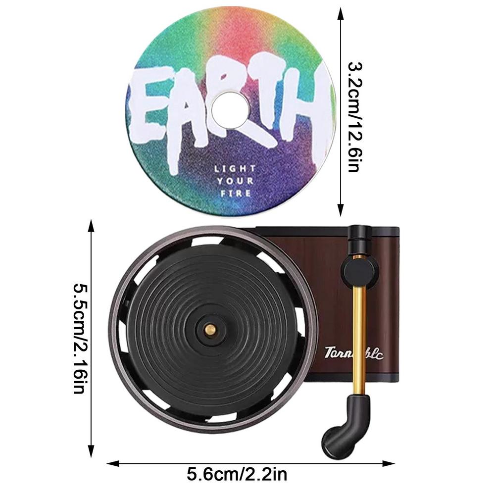 

Автомобильный диффузор воздуха Портативный проигрыватель виниловых пластинок Автомобильный освежитель воздуха Проигрыватель духов Многоразовый автомобильный диффузор эфирных масел для автомобиля чёрный