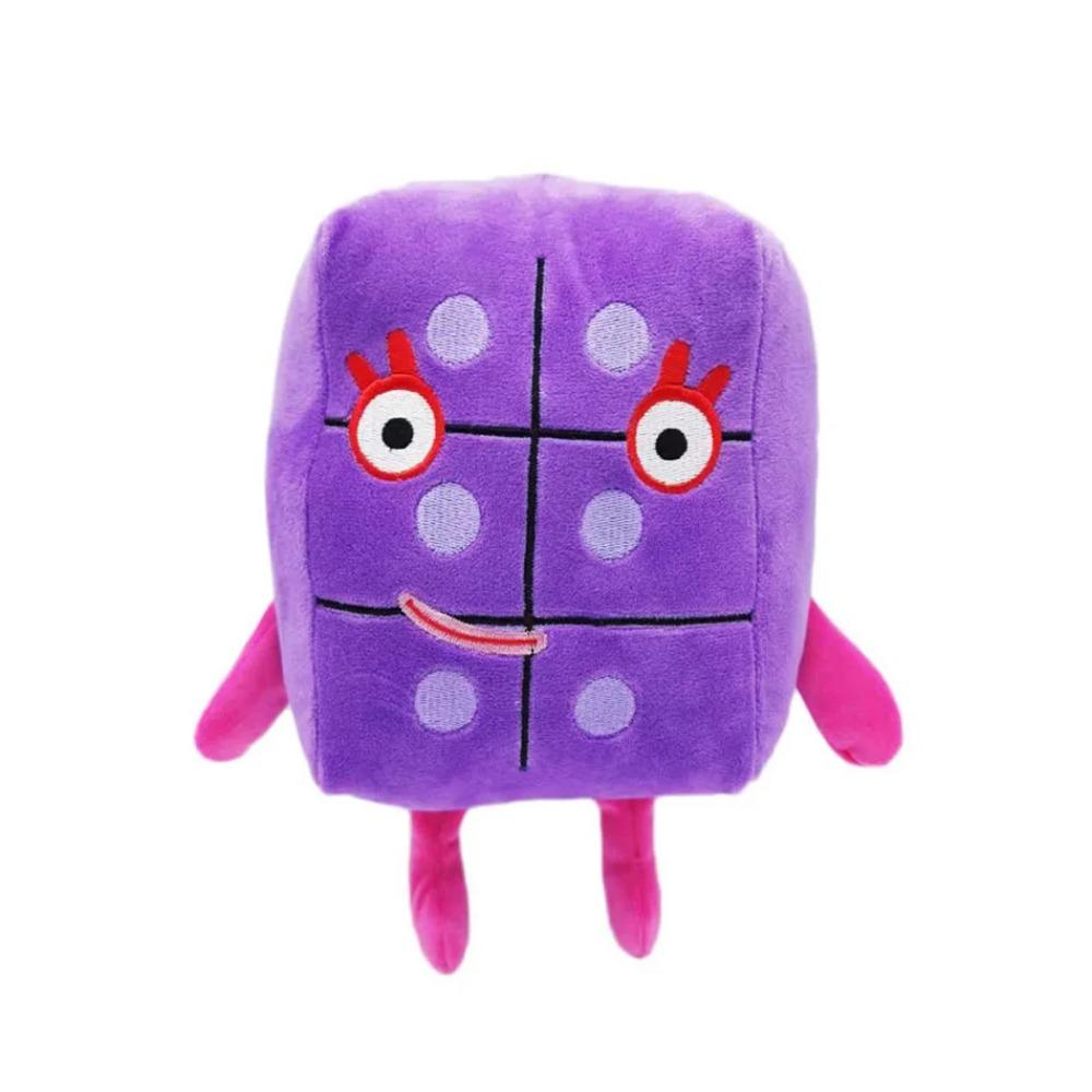 14-18cm Cartoon Number Plush Doll Toys Educational Stuffed Movie Anime Kids Early Childhood Birthday Christmas Gift