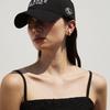RE RHEE LOGO EMBROIDERED COTTON BALL Cap Black