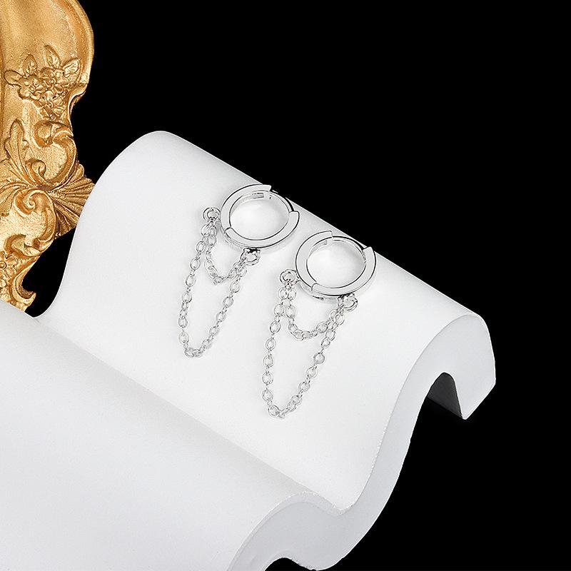 Chic Round Hoop Earrings For Women Trendy Circle Ear Cuffs Autumn Winter Fashion Jewelry With Premium Feel And Unique