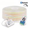 220V Tuya Wifi COB LED Strip Light Bluetooth Wall Touch Dimmable 23key Remote 750W Controller Kit 288Leds/m Waterproof Flex Lamp