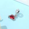 Original 925 Silber Charms Meeresschildkröte Perlen Glas Murano Pave Zirkonia Passend für Armbänder Halsketten Damen DIY Schmuck Geschenk