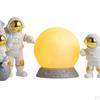 4 Pcs Cute Astronaut Statue PVC Ornament Fireplace Figurine Decoration Sculpture Home
