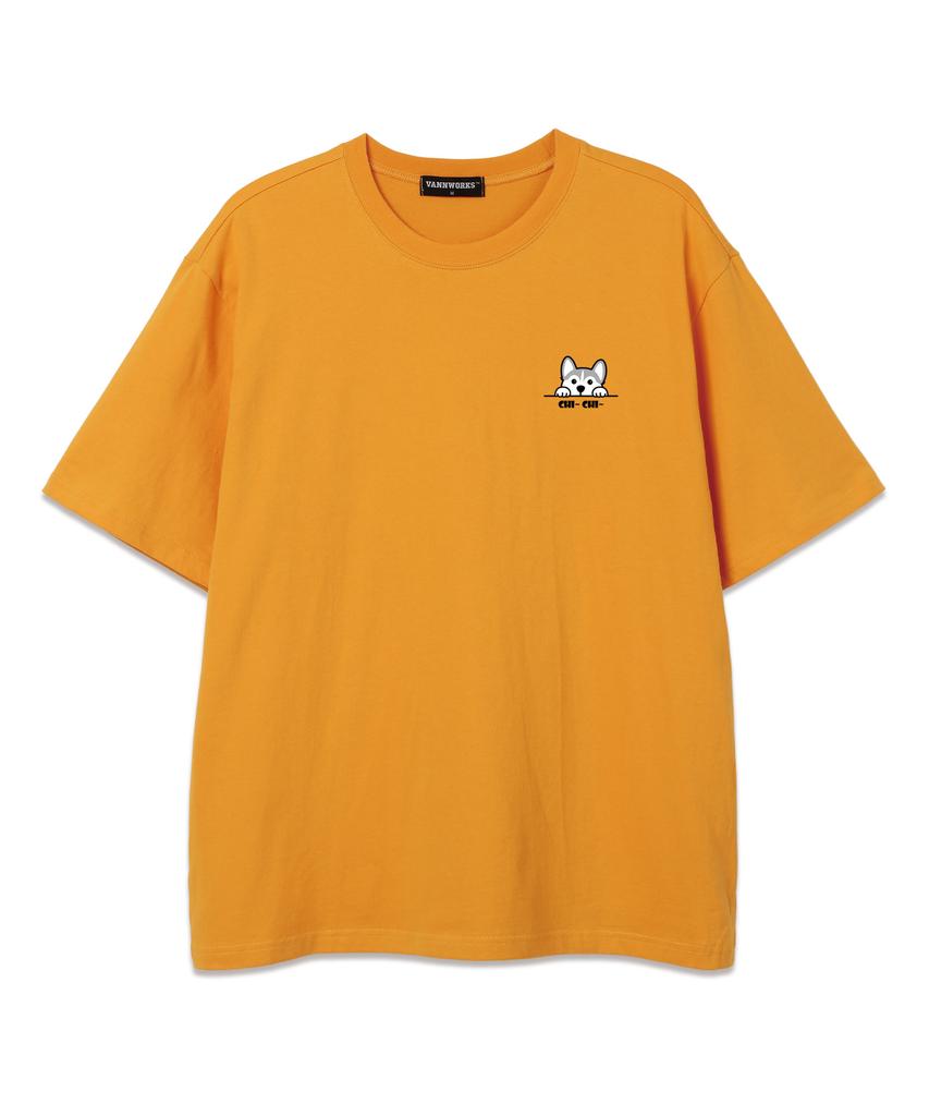 VANNWORKS Chi Chi Oversized Short Sleeve T-Shirt (Vndts243) Yellow/Black