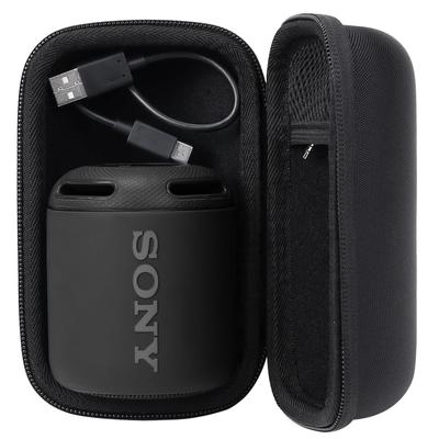 Étui de Rangement Protecteur pour Enceintes Portables Sony Khanka SRS-XB100/SRS-XB13/SRS-XB10/SRS-XB12 - (Noir) (Cas seulement)