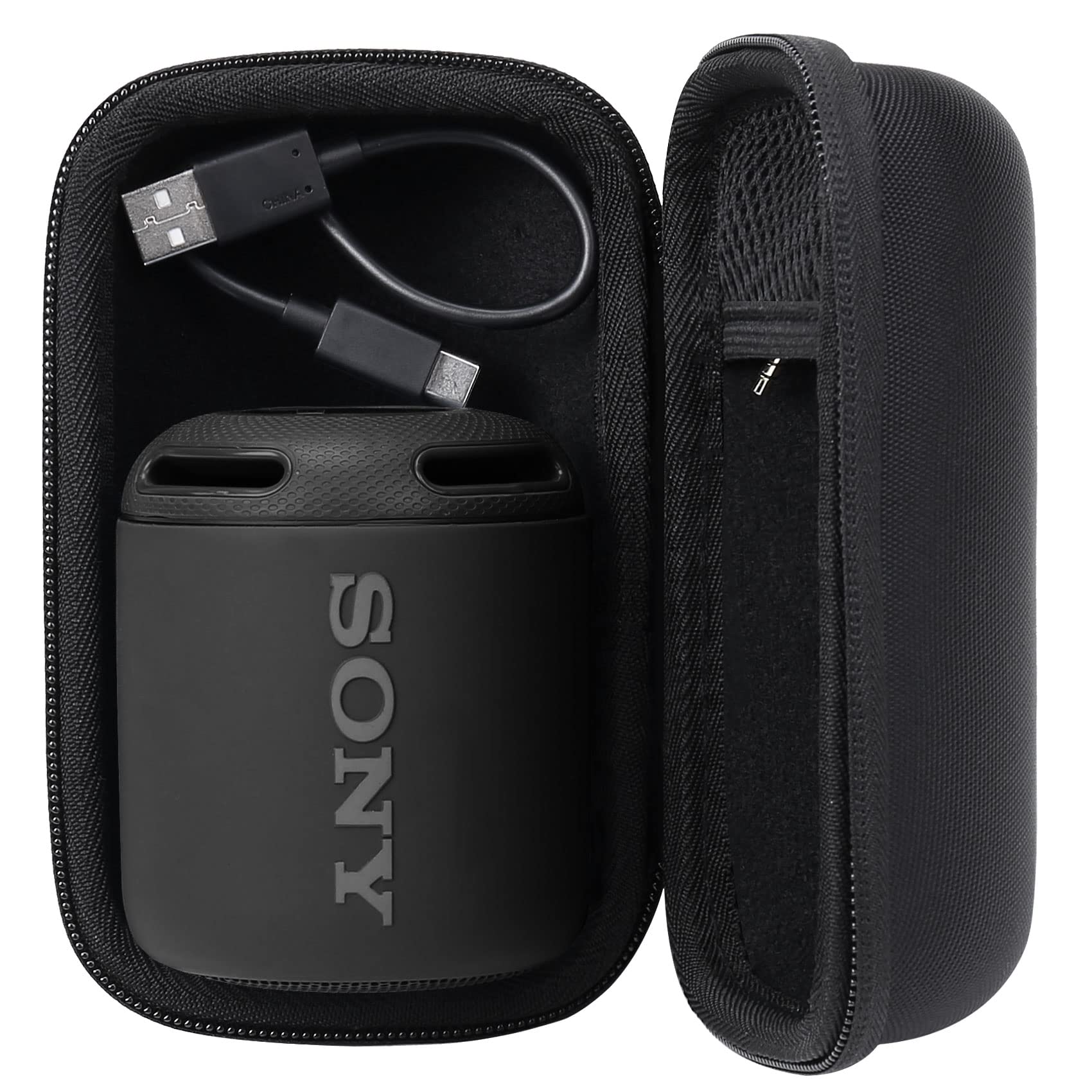 

Protective Storage Case for Sony Portable Speakers Khanka SRS-XB100/SRS-XB13/SRS-XB10/SRS-XB12 - (Black) (Case Only) чорний