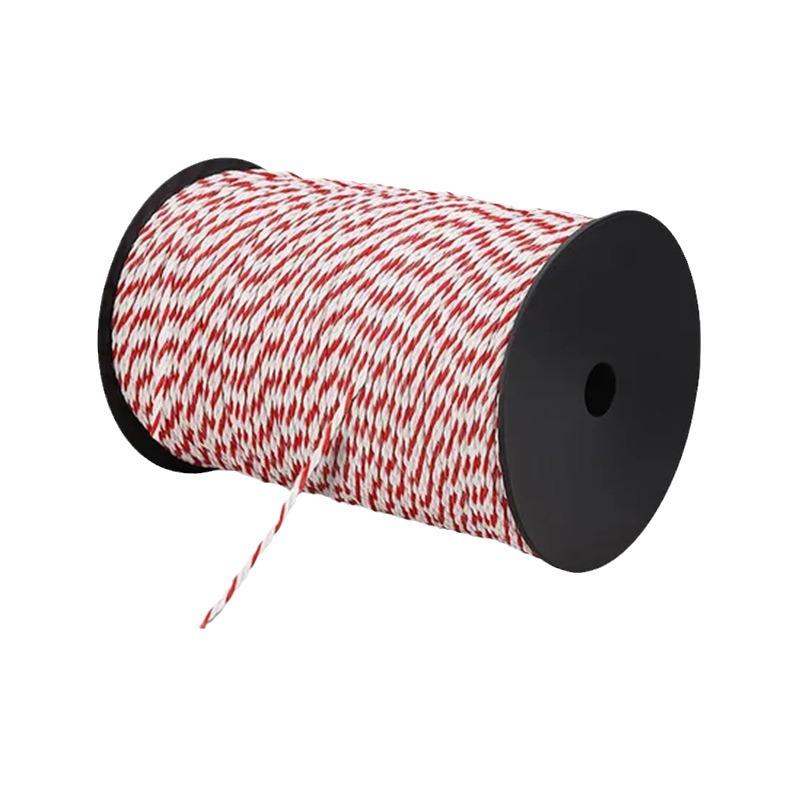 Energizing Rope for Electric Fences - Conductive Wire for Cattle, Horse, Sheep, Thickened Special Line
