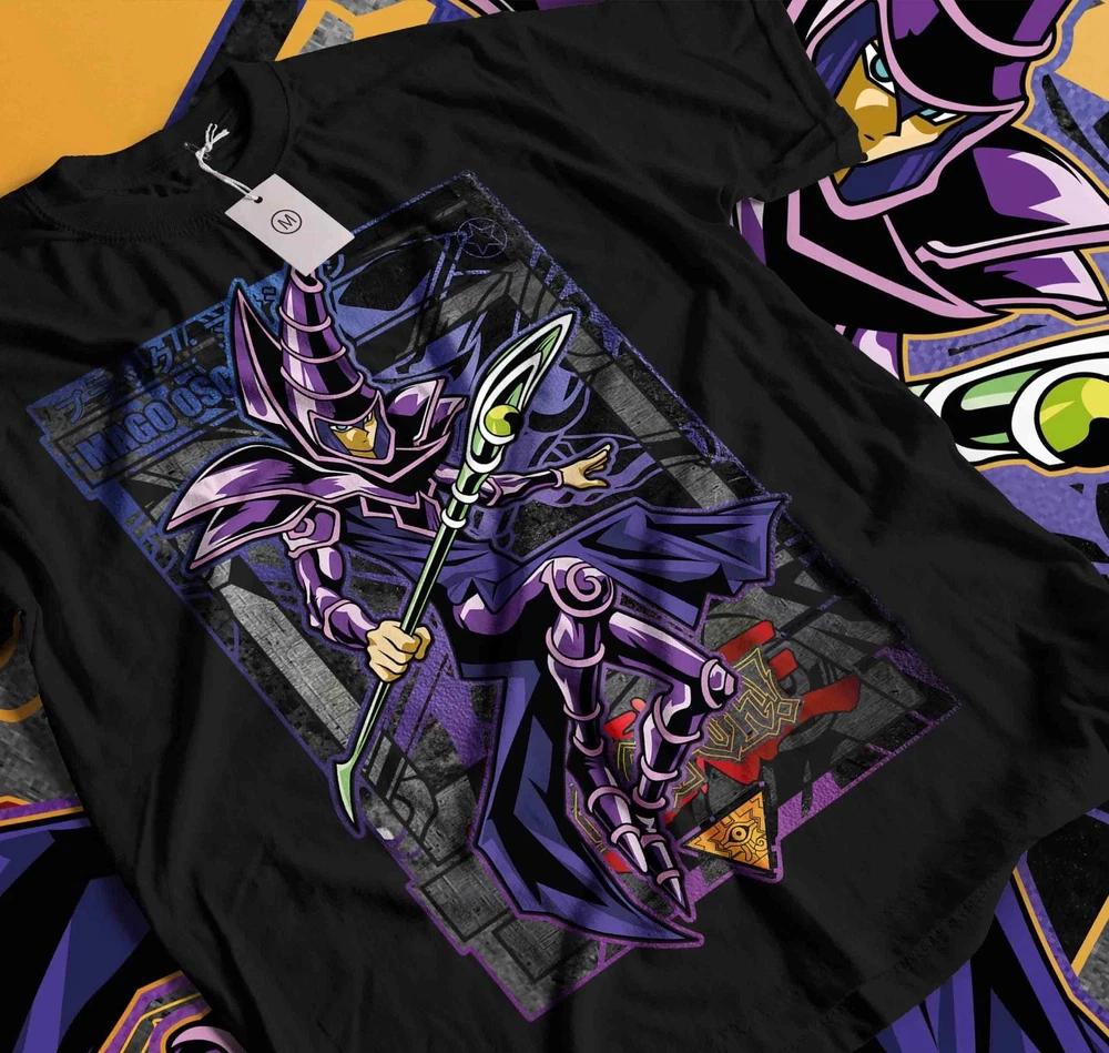 Yugioh Dark Magician Graphic Black TShirt S