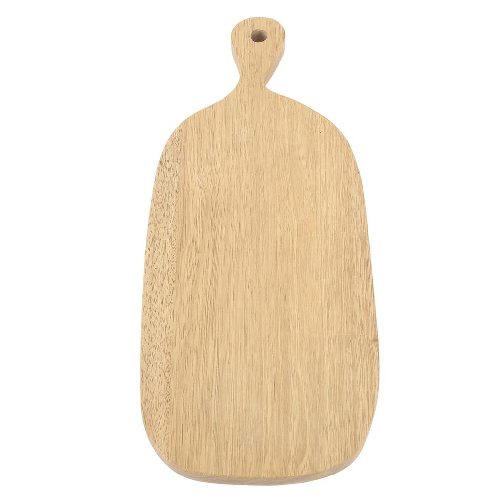 Wood Cutting Board with Handle Hand Polished Beautiful Chopping Board Bread Board for Displaying