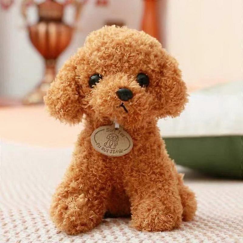 1pc Animals Simulation Teddy Dog Lady Stuffed Toys Dolls Kids Kawaii Soft Plush Toy Baby Birthday Gift For Children Dropshipping