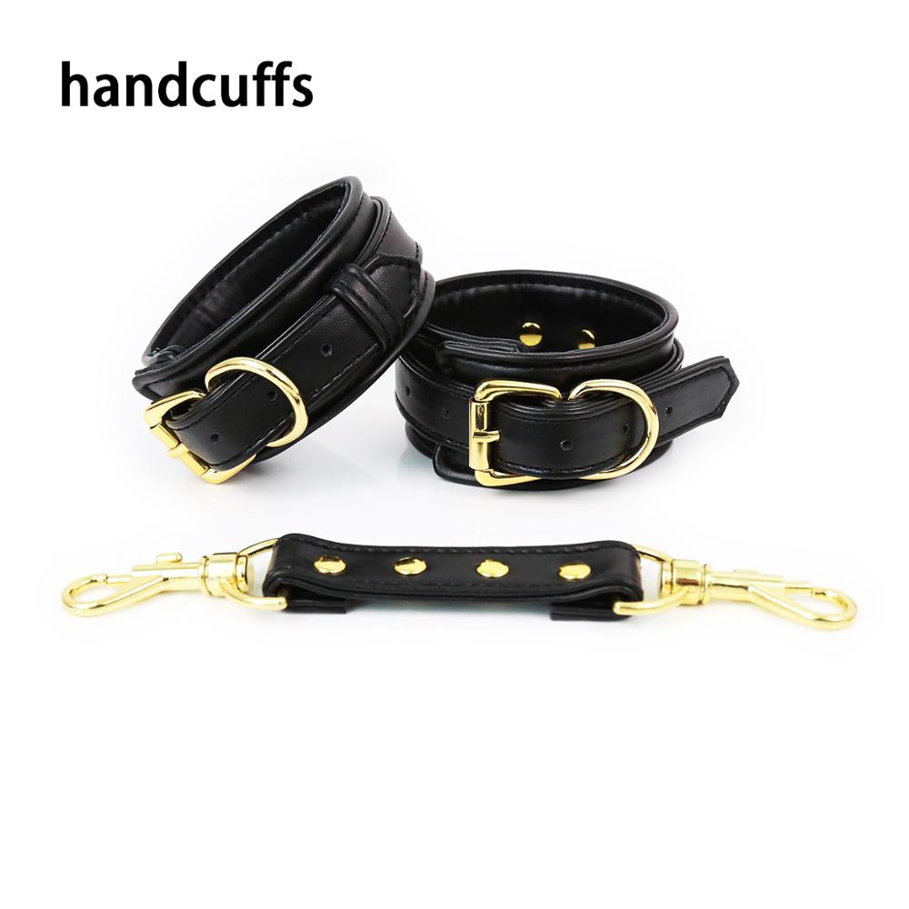 Thierry 7 Colors Available Handcuffs Restraints Bondage Couples Adult Games Sex Toys for Women Erotic Wrist Ankle Cuffs