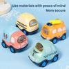 Anti-Collision Inertia Toy Car Sound Display Mini Car Vehicle Models Inertia Car  Birthday Gift