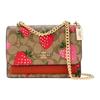 New Klare Leather Trunk Bag Shoulder Bag Crossbody Bag Small Size Women's Brown CH521-IME7V