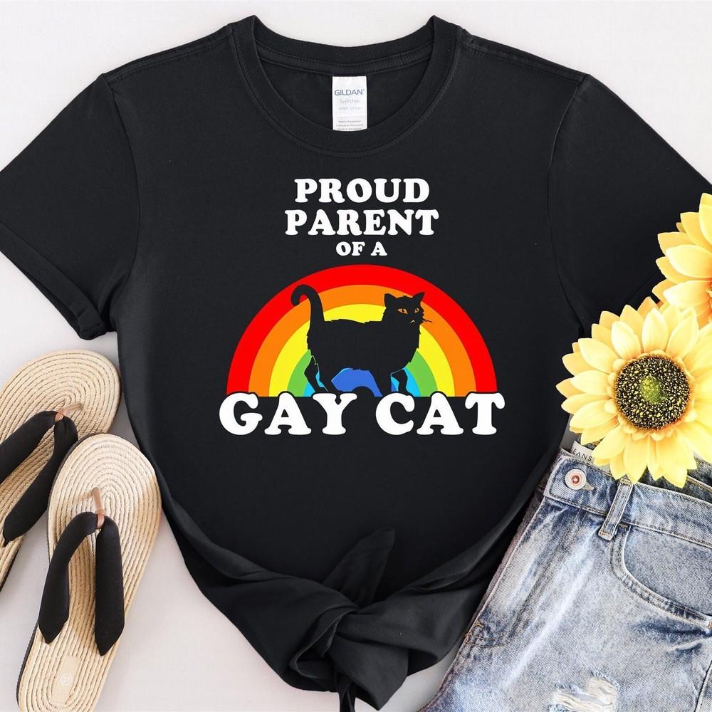 

31 Proud Parent Of A Gay Cat Funny Unisex Vintage Tshirt Men Women Unisex T-Shi Unisex T-Shirt XXXL