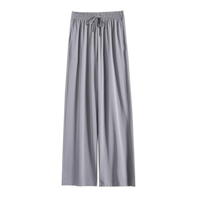 New Summer New Thin High-waisted Loose Straight Casual Wide-leg Pants Sunscreen Pants