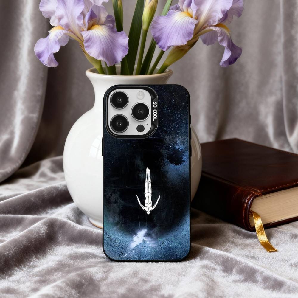 

DJ A-Afterlife-E A-Anyma-A Phone Case For iPhone17,16,15,14,13,12,11 Plus,Pro Max Black Candy silver phone case iPhone12PRO