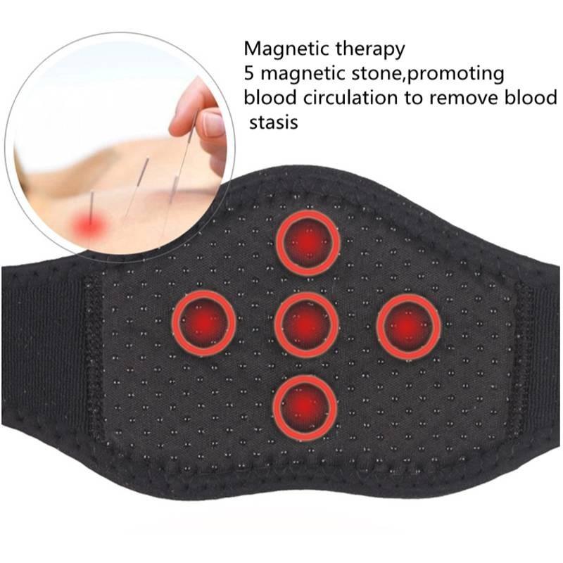 Cozy Neck Protection Wrap Self-heating Black Thermal Neck Brace For Men And Women