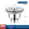 ZISIZ 304 Stainless Steel Kitchen Sink Drain Kit
