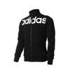 Adidas Comfortable Knitted Fashion Long Sleeve Jacket Men Jackets Black S21274