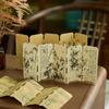 Early National Style Ink Rhyme Misty Haze Bookmarks - Creative Ancient Style for Students, 4 Designs