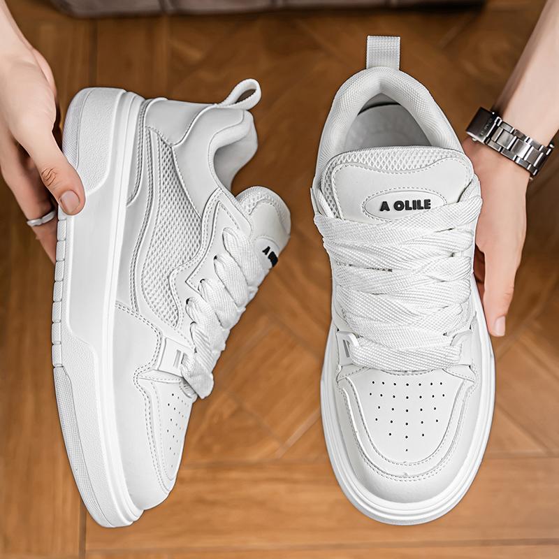 Herr Casual Fyra Säsonger Mode Studenter Bekväma Sneakers Pojkar Trendiga Mjuka Sula Andningsbara Skor