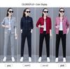 Woodpecker Women's Fleece-Lined Sportswear Set - 2025 New Style for Spring To Autumn, Perfect for Middle-Aged Mothers.