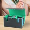 Card Deck Boxes Magnetic Closure Organizer Bin Container Deck Case With Dice Tray For Trading Gathering Sports Playing