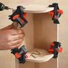 1/4PCS 90 Degree Corner Clamps Wood Working Tools Right Angle Clamps Clip Clamp Tool For Woodworking Corner Clip Fixer Corner