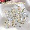 12 Grids Gold Silver Nail Art Sequins Decorations Manicure Charms Christmas Metal Slice Xmas Tree Snowflake Lollipop Gear Star