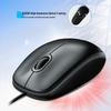 Logitech M100r Wired Optical Mouse