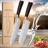 Stainless Steel Kitchen Utility Butcher Cutting Paring Kitchen Scissors Multipurpose Knife Household Kitchen Knife Boning Meat Cleaver