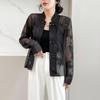 Jackets Women Sheer Sunscreen Chinese Style Cool Daily Breathable Simple Leisure All-match Ladies Spring Personality Vintage