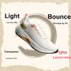 New LiNing Super Light 21 Slip Resistant, Abrasion Resistant, Breathable Low Top Running Shoes Women's White ARBU002-49