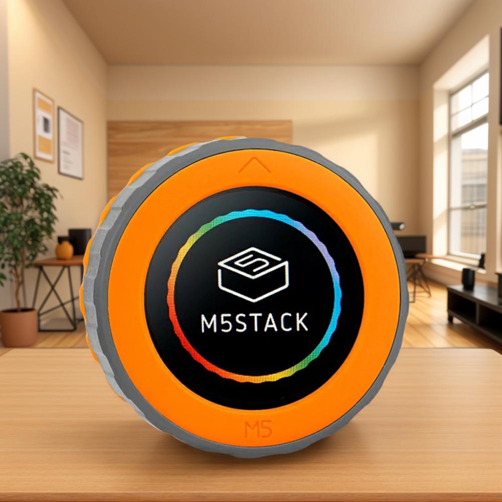 Contrôleur programmable M5Dial Encodeur rotatif Écran tactile rond de 1,28 pouce Contrôle de maison intelligente Bouton rotatif intelligent ESP32-S3