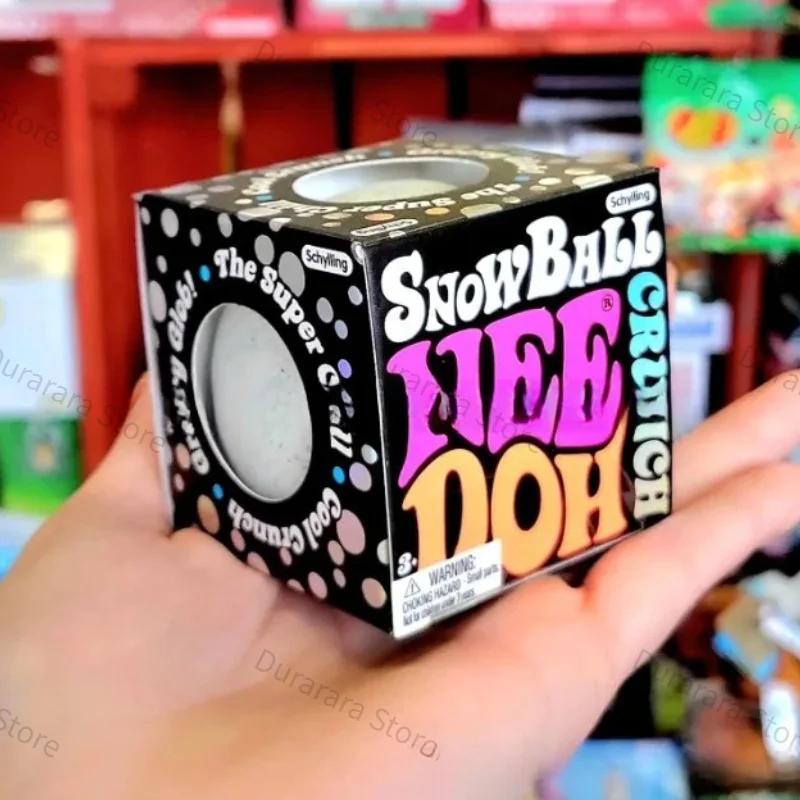New Product NeeDoh Snow Ball Crunch Snow Ball Crunch Stress Relief Toy for Kids Gift