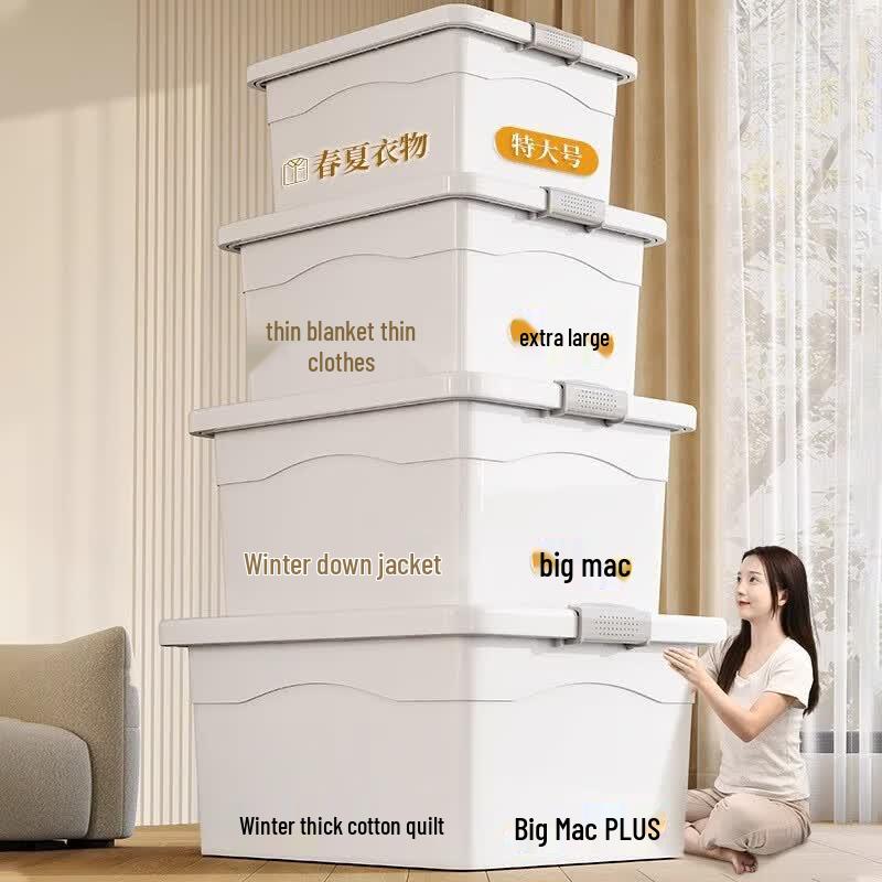 ZIJINWA Extra Large Thickened Storage Box